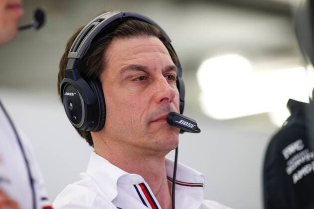 Toto Wolff (AUT, Mercedes-AMG Petronas F1 Team), F1 Grand Prix of Bahrain at Bahrain International Circuit on March 19, 2022 in Sakhir, Bahrain. (Photo by HOCH ZWEI) Sakhir Bahrain