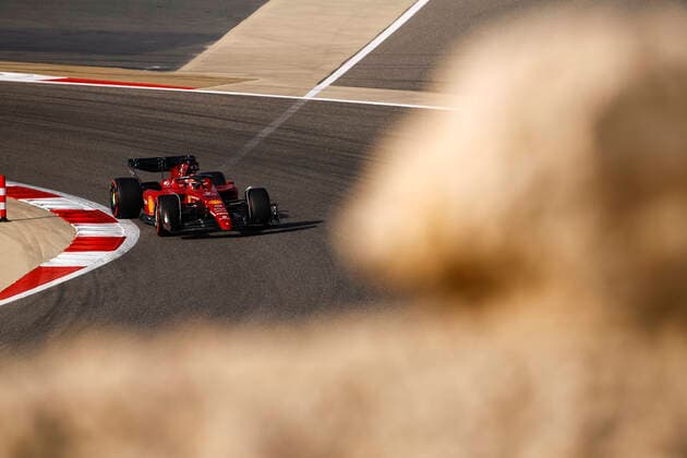 16 Charles Leclerc (MCO, Scuderia Ferrari), F1 Grand Prix of Bahrain at Bahrain International Circuit on March 19, 2022 in Sakhir, Bahrain. (Photo by HOCH ZWEI) Sakhir Bahrain