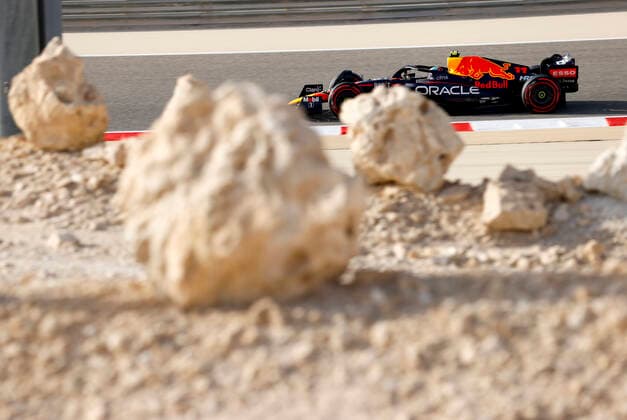 11 Sergio Perez (MEX, Oracle Red Bull Racing), F1 Grand Prix of Bahrain at Bahrain International Circuit on March 19, 2022 in Sakhir, Bahrain. (Photo by HOCH ZWEI) Sakhir Bahrain