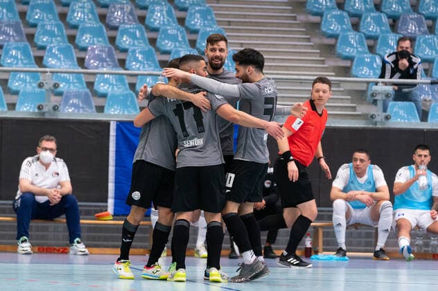 Futsal Bundesliga 2021 2022, HSV Panthers vs. MCH Futsal Club Bielefeld Futsal Bundesliga 2021 2022, HSV Panthers vs. MCH Futsal Club Bielefeld, Hamburg 19.03.2022