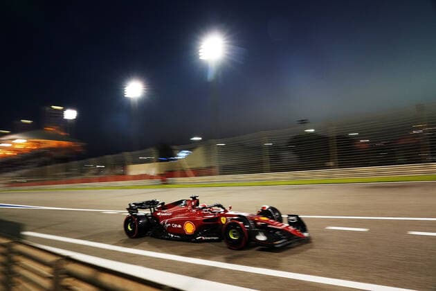 19.03.2022, Bahrain International Circuit, Sakhir, Formula 1 Gulf Air Bahrain Grand Prix 2022 ,im Bild Charles Leclerc (MCO), Scuderia Ferrari (Foto EU-Images) Sakhir Bahrain International Circuit Bahrain