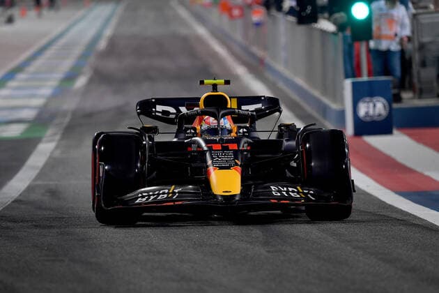 19.03.2022, Bahrain International Circuit, Sakhir, Formel 1 in Bahrain 2022 , im Bild Sergio Perez (MEX), Oracle Red Bull Racing (Foto EU-Images) Sakhir Bahrain International Circuit Bahrain