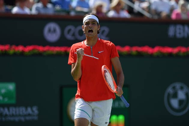 Taylor Fritz TENNIS : BNP Paribas Open 2022 - 19 03 2023 AntoineCouvercelle Panoramic 