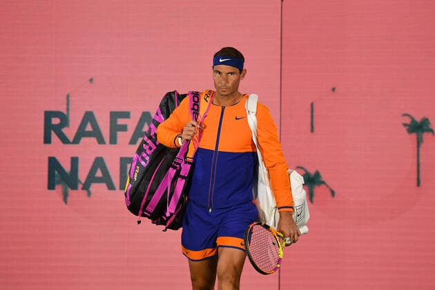 Rafael Nadal (Esp) TENNIS : BNP Paribas Open 2022 - 19 03 2023 AntoineCouvercelle Panoramic 