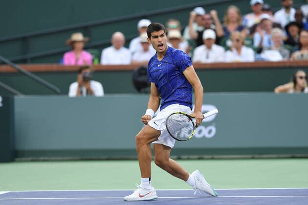 Carlos Alcaraz TENNIS : BNP Paribas Open 2022 - 19 03 2023 AntoineCouvercelle Panoramic 
