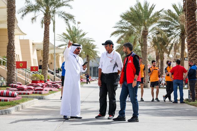 BEN SULAYEM Mohammed (uae), President of the FIA, portrait during the Formula 1 Gulf Air Bahrain Grand Prix 2022, 1st round of the 2022 FIA Formula One World Championship, WM, Weltmeisterschaft on the Bahrain International Circuit, from March 18 to 20, 2022 in Sakhir, Bahrain - F1 - BAHRAIN GRAND PRIX 2022 - RACE DPPI Panoramic  20220320_GOOD8308
