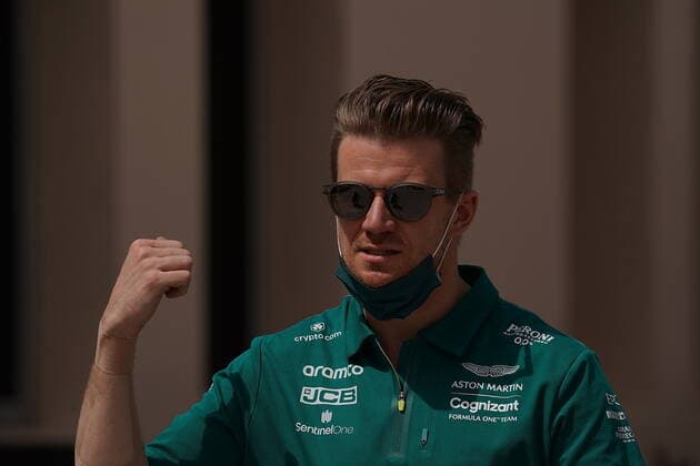 Formula 1 Gulf Air Bahrain Grand Prix 2022 20.03.2022, Bahrain International Circuit, Sakhir, Formula 1 Gulf Air Bahrain Grand Prix 2022 ,im Bild Nico Hülkenberg (DEU), Aston Martin Aramco Cognizant Formula One Team