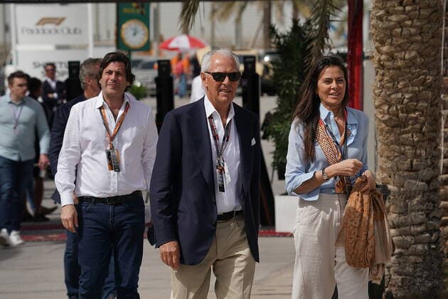 Formula 1 Gulf Air Bahrain Grand Prix 2022 20.03.2022, Bahrain International Circuit, Sakhir, Formula 1 Gulf Air Bahrain Grand Prix 2022 ,im Bild Pirelli-Verwaltungsratsvorsitzenden Marco Tronchetti Provera