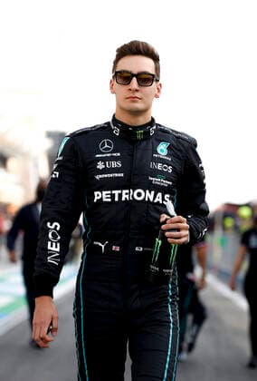 63 George Russell (GBR, Mercedes-AMG Petronas F1 Team), F1 Grand Prix of Bahrain at Bahrain International Circuit on March 20, 2022 in Sakhir, Bahrain. (Photo by HOCH ZWEI) Sakhir Bahrain