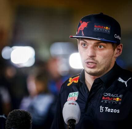 BAHRAIN - Max Verstappen after the Bahrain F1 Grand Prix at the Bahrain International Circuit on March 20, 2022 in Bahrain, Bahrain. ANP ROBIN VAN LONKHUIJSEN Bahrain,BAHREIN xVIxANPx xxANPxIVx