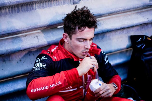 March 20, 2022, Sakhir, Bahrain: CHARLES LECLERC of Monaco and Scuderia Ferrari on the starting grid before the 2022 FIA Formula 1 Bahrain Grand Prix at Bahrain International Circuit in Sakhir, Bahrain. Sakhir Bahrain - ZUMAg147 20220320_zap_g147_039 Copyright: xJamesxGasperottix