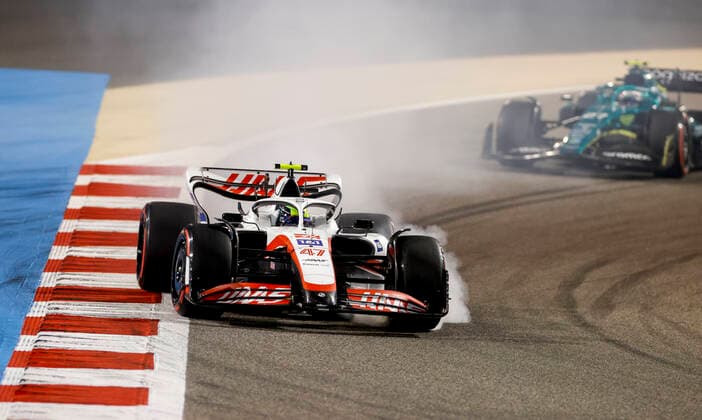 47 Mick Schumacher (DEU, Haas F1 Team), F1 Grand Prix of Bahrain at Bahrain International Circuit on March 20, 2022 in Sakhir, Bahrain. (Photo by HOCH ZWEI) Sakhir Bahrain