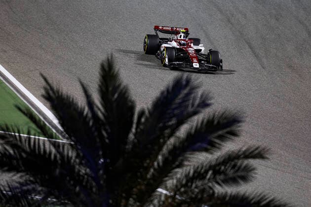24 Guanyu Zhou (CHN, Alfa Romeo F1 Team ORLEN), F1 Grand Prix of Bahrain at Bahrain International Circuit on March 20, 2022 in Sakhir, Bahrain. (Photo by HOCH ZWEI) Sakhir Bahrain