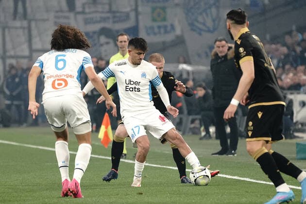 Cengiz Under (Olympique de Marseille) FOOTBALL : Olympique de Marseille vs OGC Nice - Ligue 1 Uber Eats - Marseille - 20 03 2021 NorbertScanella Panoramic 