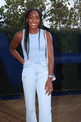 March 20, 2022, Miami, Florida, United States Of America: MIAMI, FLORIDA - MARCH 20: Coco Gauff attends the 2022 Miami Open WomenÃ¢â‚¬â ¢s Draw Ceremony Hosted by Ruthie Polinksi of NBC6, the Miami Open WomenÃ¢â‚¬â ¢s Draw ceremony will feature World No. 5 Anett Kontaveit, and Florida-native Coco Gauff, tournament director James Blake, and co-tournament referee Pam Whytcross at The Wharf on March 20, 2022 in Miami, Florida...People: Coco Gauff Miami United States Of America - ZUMAs214 20220320_zda_s214_029 Copyright: xSMGx