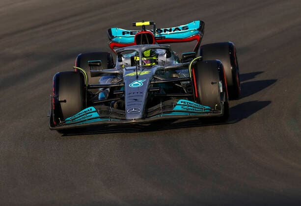 44 Lewis Hamilton (GBR, Mercedes-AMG Petronas F1 Team), F1 Grand Prix of Saudi Arabia at Jeddah Corniche Circuit on March 25, 2022 in Jeddah, Saudi Arabia. (Photo by HOCH ZWEI) Jeddah Saudi Arabia