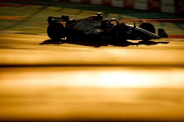 Sport Bilder des Tages 63 George Russell (GBR, Mercedes-AMG Petronas F1 Team), F1 Grand Prix of Saudi Arabia at Jeddah Corniche Circuit on March 25, 2022 in Jeddah, Saudi Arabia. (Photo by HOCH ZWEI) Jeddah Saudi Arabia