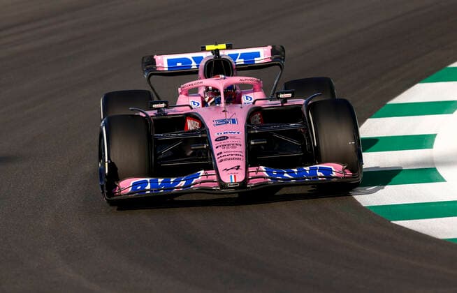31 Esteban Ocon (FRA, BWT Alpine F1 Team), F1 Grand Prix of Saudi Arabia at Jeddah Corniche Circuit on March 25, 2022 in Jeddah, Saudi Arabia. (Photo by HOCH ZWEI) Jeddah Saudi Arabia