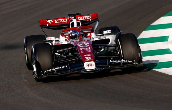 77 Valtteri Bottas (FIN, Alfa Romeo F1 Team ORLEN), F1 Grand Prix of Saudi Arabia at Jeddah Corniche Circuit on March 25, 2022 in Jeddah, Saudi Arabia. (Photo by HOCH ZWEI) Jeddah Saudi Arabia