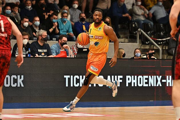 Phoenix Hagen vs Bayer Giants Leverkusen, Basketball, 2. Bundesliga ProA, 2021 2022 Saison, 31. Spieltag, 25.03.2022 Hagen