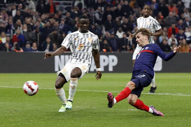 Griezmann antoine France FOOTBALL : France vs Cote d Ivoire - seniors - match amical - Marseille - 25 03 2022 StephanePillaud Panoramic 