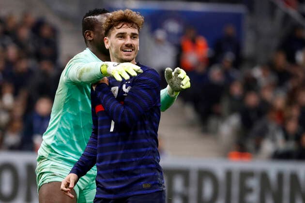 Griezmann antoine France FOOTBALL : France vs Cote d Ivoire - seniors - match amical - Marseille - 25 03 2022 StephanePillaud Panoramic 