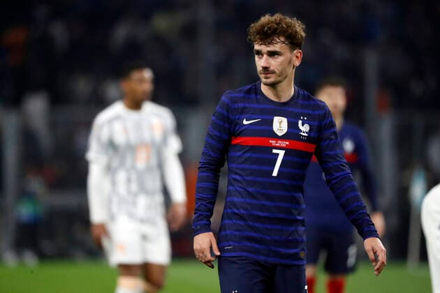 Griezmann antoine France FOOTBALL : France vs Cote d Ivoire - seniors - match amical - Marseille - 25 03 2022 StephanePillaud Panoramic 