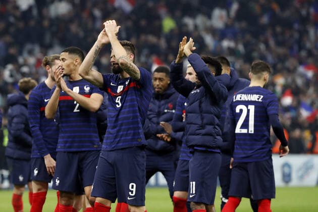 Giroud olivier France FOOTBALL : France vs Cote d Ivoire - seniors - match amical - Marseille - 25 03 2022 StephanePillaud Panoramic 