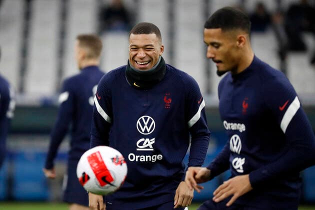 Mbappe kylian France FOOTBALL : France vs Cote d Ivoire - seniors - match amical - Marseille - 25 03 2022 StephanePillaud Panoramic 