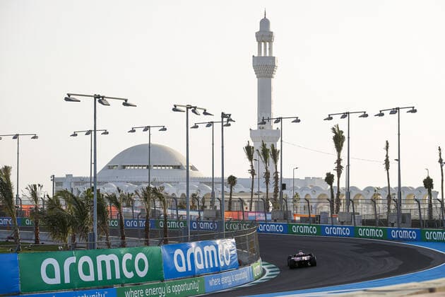 31 OCON Esteban (fra), Alpine F1 Team A522, action during the Formula 1 STC Saudi Arabian Grand Prix 2022, 2nd round of the 2022 FIA Formula One World Championship, WM, Weltmeisterschaft on the Jeddah Corniche Circuit, from March 25 to 27, 2022 in Jeddah, Saudi Arabia - F1 - SAUDI ARABIAN GRAND PRIX 2022 DPPI Panoramic  00122006__B2_8224.JPG_