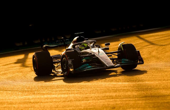 44 Lewis Hamilton (GBR, Mercedes-AMG Petronas F1 Team), F1 Grand Prix of Saudi Arabia at Jeddah Corniche Circuit on March 26, 2022 in Jeddah, Saudi Arabia. (Photo by HOCH ZWEI) Jeddah Saudi Arabia