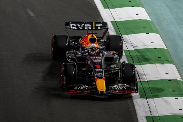 Jeddah - 26-03-2022, Jeddah Corniche Circuit, Max Verstappen at the Qualifying for the Formula 1 Saudi Arabian Grand Prix, Formula 1 Saudi Arabian Grand Prix  x15890765x Copyright: