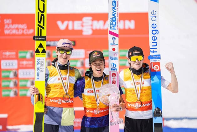 !!!PRINT PODPISYWAC JAKO ALEKSANDRA LYSZCZARZ !!! 27.03.2022 PLANICA SLOWENIA SLOVENIA VIESSMAN PUCHAR SWIATA W SKOKACH NARCIARSKICH INDIVIDUAL KONKURS INDYWIDUALNY FIS Ski jumping, Skispringen, Ski, nordisch WORLD CUP, MEN FLYING EVENT CONTEST N Z: Kobayashi Ryoyu Lindvik Marius Karl Geiger Mateusz Januszek NEWSPIX.PL --- Newspix.pl  MJ9720220327-05668