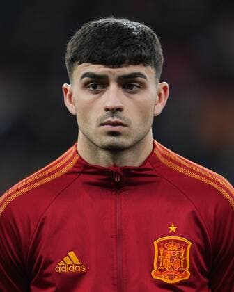 Mandatory Credit: Photo by Pressinphoto Shutterstock (12868283bd) Pedro Gonzalez Pedri of Spain Spain v Albania, Fiendly match. Football, RCDE Stadium, Barcelona, Spain - 26 Mar 2022 EDITORIAL USE ONLY No use with unauthorised audio, video, data, fixture lists (outside the EU), club league logos or live services. Online in-match use limited to 45 images (+15 in extra time). No use to emulate moving images. No use in betting, games or single club league player publications services. Spain v Albania, Fiendly match. Football, RCDE Stadium, Barcelona, Spain - 26 Mar 2022 EDITORIAL USE ONLY No use with unauthorised audio, video, data, fixture lists (outside the EU), club league logos or live services. Online in-match use limited to 45 images (+15 in extra time). No use to emulate moving images. No use in betting, games or  Copyright: xPressinphoto Shutterstockx 12868283bd