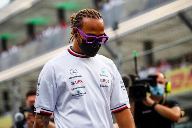 HAMILTON Lewis (gbr), Mercedes AMG F1 Team W13, portrait during the Formula 1 STC Saudi Arabian Grand Prix 2022, 2nd round of the 2022 FIA Formula One World Championship, WM, Weltmeisterschaft on the Jeddah Corniche Circuit, from March 25 to 27, 2022 in Jeddah, Saudi Arabia - F1 - SAUDI ARABIAN GRAND PRIX 2022 - RACE DPPI Panoramic  00122007__B2_9792.JPG_