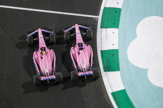 Sport Themen der Woche KW12 Sport Bilder des Tages 31 OCON Esteban (fra), Alpine F1 Team A522, 14 ALONSO Fernando (spa), Alpine F1 Team A522, action during the Formula 1 STC Saudi Arabian Grand Prix 2022, 2nd round of the 2022 FIA Formula One World Championship, WM, Weltmeisterschaft on the Jeddah Corniche Circuit, from March 25 to 27, 2022 in Jeddah, Saudi Arabia - F1 - SAUDI ARABIAN GRAND PRIX 2022 - RACE DPPI Panoramic  00122007__V2_3809.JPG_