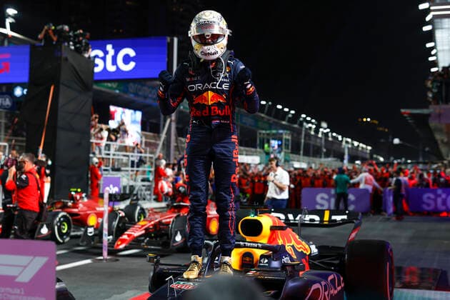 1 Max Verstappen (NLD, Oracle Red Bull Racing), F1 Grand Prix of Saudi Arabia at Jeddah Corniche Circuit on March 27, 2022 in Jeddah, Saudi Arabia. (Photo by HOCH ZWEI) Jeddah Saudi Arabia