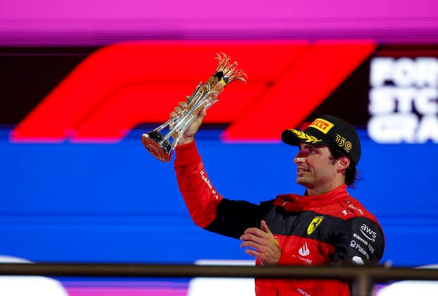 55 Carlos Sainz (ESP, Scuderia Ferrari), F1 Grand Prix of Saudi Arabia at Jeddah Corniche Circuit on March 27, 2022 in Jeddah, Saudi Arabia. (Photo by HOCH ZWEI) Jeddah Saudi Arabia