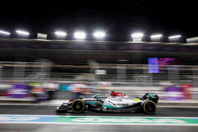 44 Lewis Hamilton (GBR, Mercedes-AMG Petronas F1 Team), F1 Grand Prix of Saudi Arabia at Jeddah Corniche Circuit on March 27, 2022 in Jeddah, Saudi Arabia. (Photo by HOCH ZWEI) Jeddah Saudi Arabia
