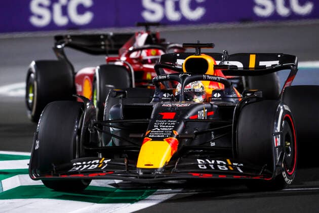 1 Max Verstappen (NLD, Oracle Red Bull Racing), F1 Grand Prix of Saudi Arabia at Jeddah Corniche Circuit on March 27, 2022 in Jeddah, Saudi Arabia. (Photo by HOCH ZWEI) Jeddah Saudi Arabia