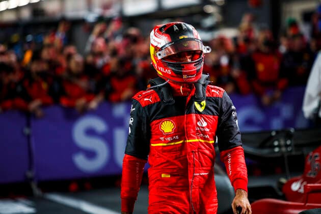 55 Carlos Sainz (ESP, Scuderia Ferrari), F1 Grand Prix of Saudi Arabia at Jeddah Corniche Circuit on March 27, 2022 in Jeddah, Saudi Arabia. (Photo by HOCH ZWEI) Jeddah Saudi Arabia