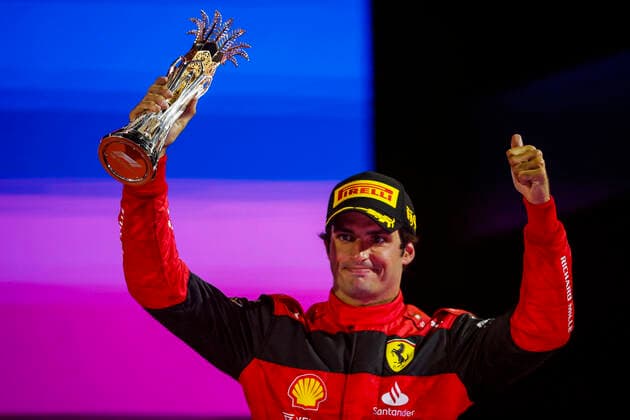 55 Carlos Sainz (ESP, Scuderia Ferrari), F1 Grand Prix of Saudi Arabia at Jeddah Corniche Circuit on March 27, 2022 in Jeddah, Saudi Arabia. (Photo by HOCH ZWEI) Jeddah Saudi Arabia