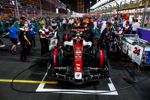 Alfa Romeo F1 Team ORLEN, F1 Grand Prix of Saudi Arabia at Jeddah Corniche Circuit on March 27, 2022 in Jeddah, Saudi Arabia. (Photo by HOCH ZWEI) Jeddah Saudi Arabia
