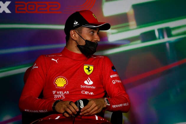 16 Charles Leclerc (MCO, Scuderia Ferrari), F1 Grand Prix of Saudi Arabia at Jeddah Corniche Circuit on March 27, 2022 in Jeddah, Saudi Arabia. (Photo by Carl Bingham LAT Motorsport Images DPPI via HOCH ZWEI) Jeddah Saudi Arabia