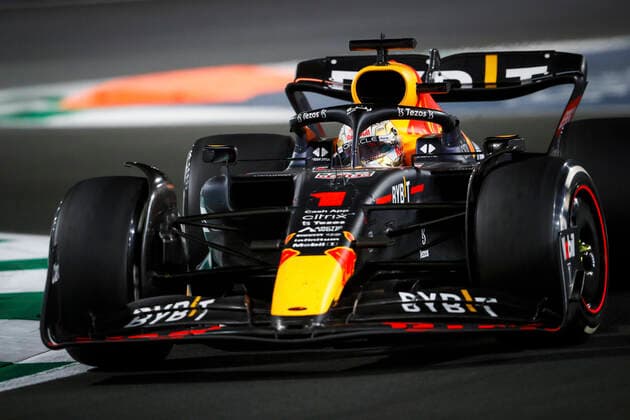 1 Max Verstappen (NLD, Oracle Red Bull Racing), F1 Grand Prix of Saudi Arabia at Jeddah Corniche Circuit on March 27, 2022 in Jeddah, Saudi Arabia. (Photo by HOCH ZWEI) Jeddah Saudi Arabia