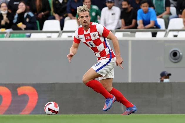 MARIN PONGRACIC, Croazia, Friendly Match, Croazia vs Slovenia 1-1, Ar Rayyan, Qatar AMICHEVOLE CROAZIA-SLOVENIA 1-1