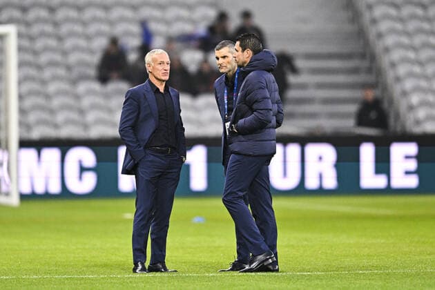 Didier Deschamps - Selectionneur (Fra) FOOTBALL : France vs Afrique du Sud - Match Amical - 29 03 2022 JBAutissier Panoramic 