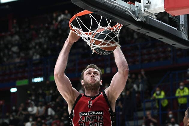Db Milano 29 03 2022 - basket Eurolega AX Armani Exchange Olimpia Milano-Fc Bayern Munich foto Daniele Buffa Image nella foto: Nicolo Melli 