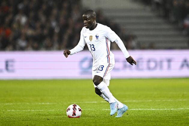 NGolo Kante (Fra) FOOTBALL : France vs Afrique du Sud - Match Amical - 29 03 2022 JBAutissier Panoramic 