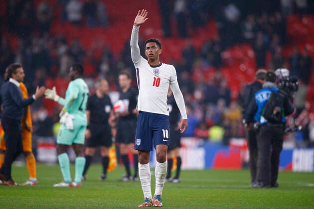 England v Ivory Coast International Friendly, Länderspiel, Nationalmannschaft Jude Bellingham of England during the International Friendly match at Wembley Stadium, London Content Not Available For UK Newspapers Copyright: xPaulxChestertonx FIL-16730-0187